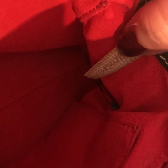 Dooney & Bourke Red Lizard-Embossed Crossbody Bag - Picture 10 of 15